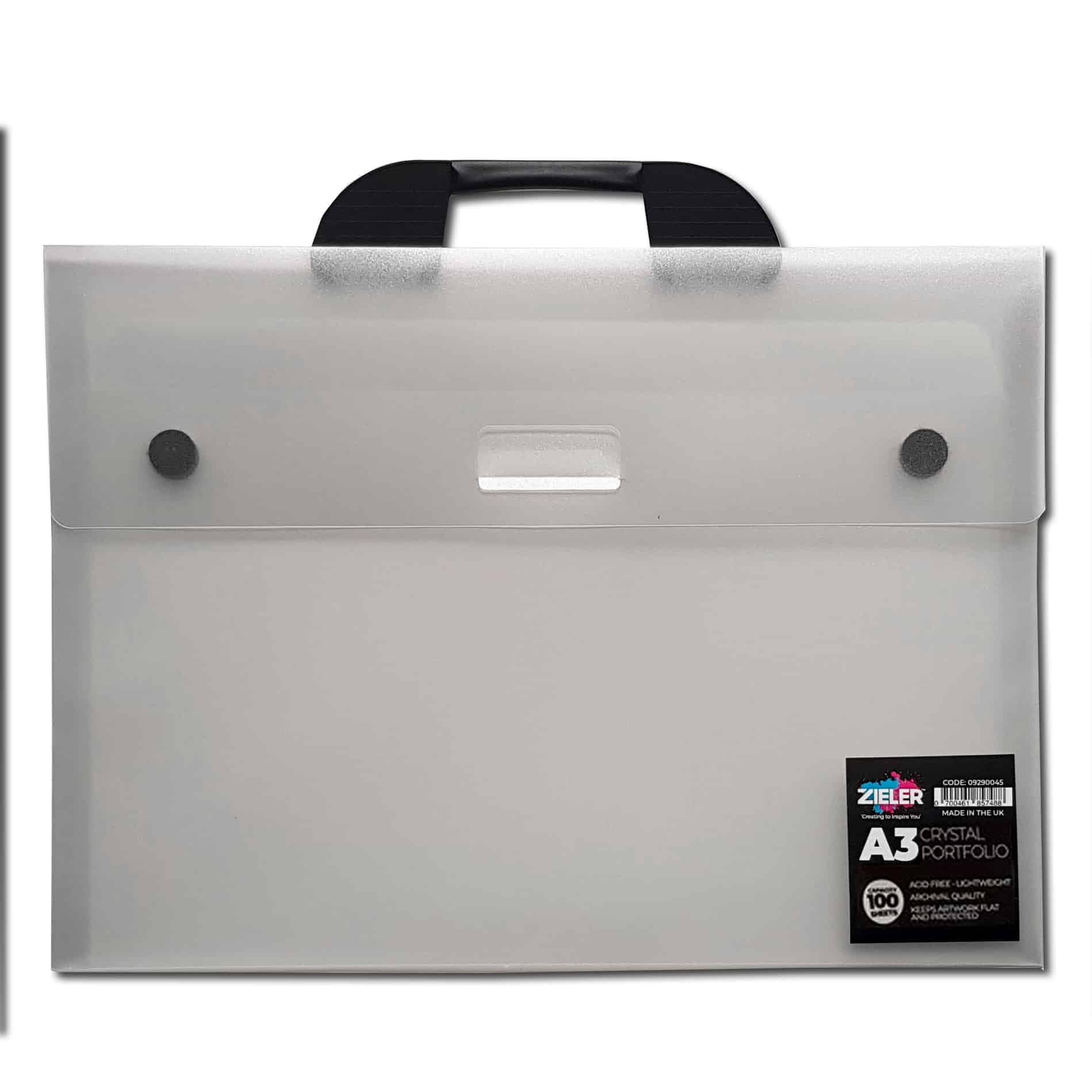 A3 Art Folder, Portfolio Carry Case For Artwork