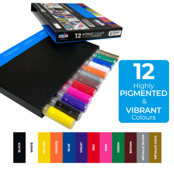 2 Vibrant Colours New - Zieler Art Supplies
