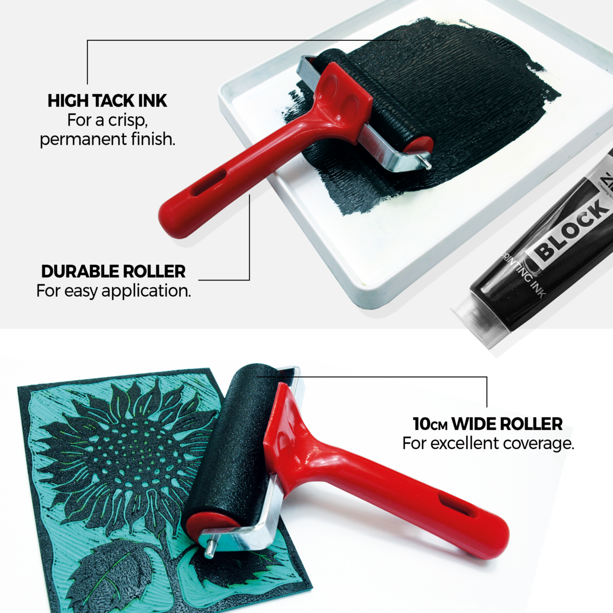 Complete Lino Cutting & Printing Kit (30 pcs set) | Ideal for Beginners | by Zieler® | 09299292 - Image 5