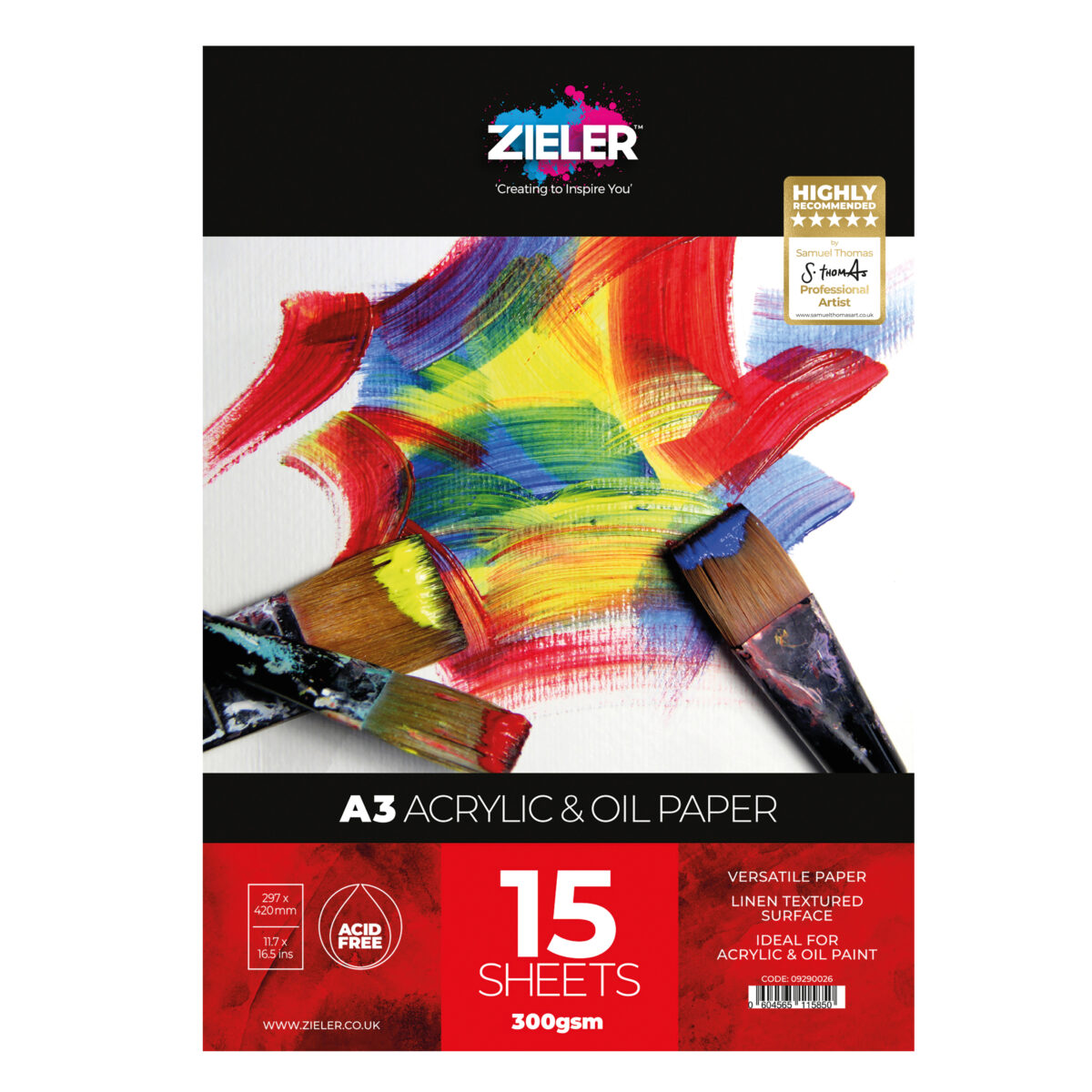 A3 Acrylic 1 - Zieler Art Supplies