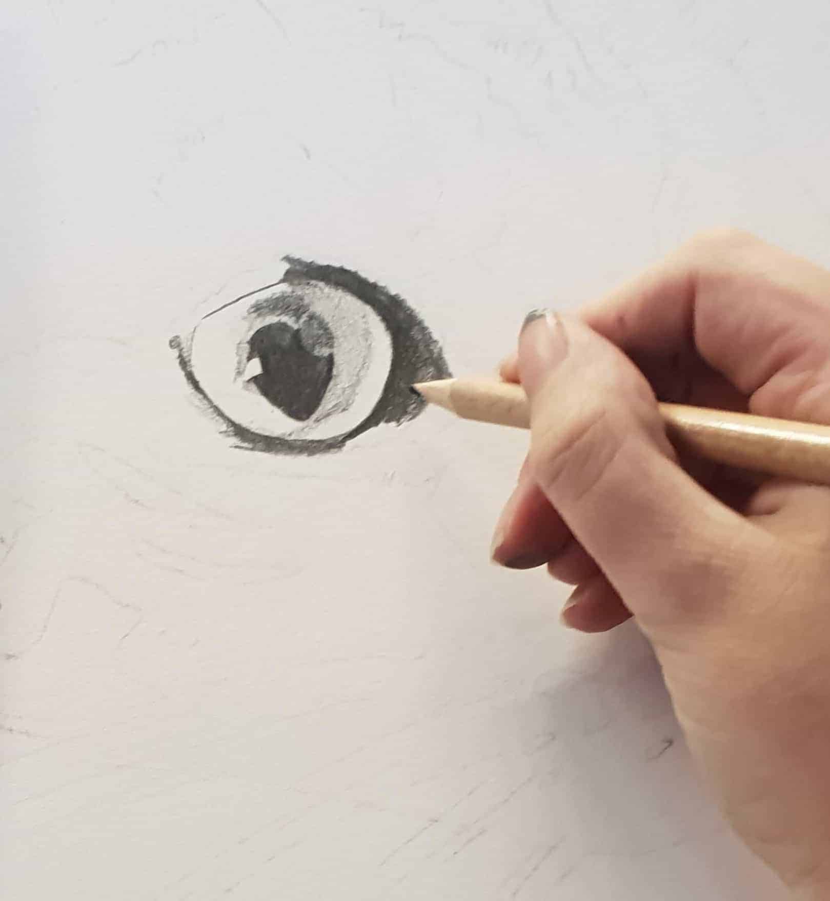 20190125 153635 - Zieler Art Supplies cats eye drawing