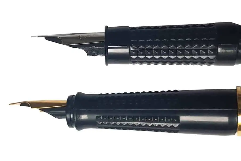 Calligraphy Pen Nib Section Comparison