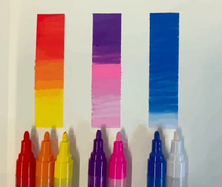 Acrylic Paint Pens Colours