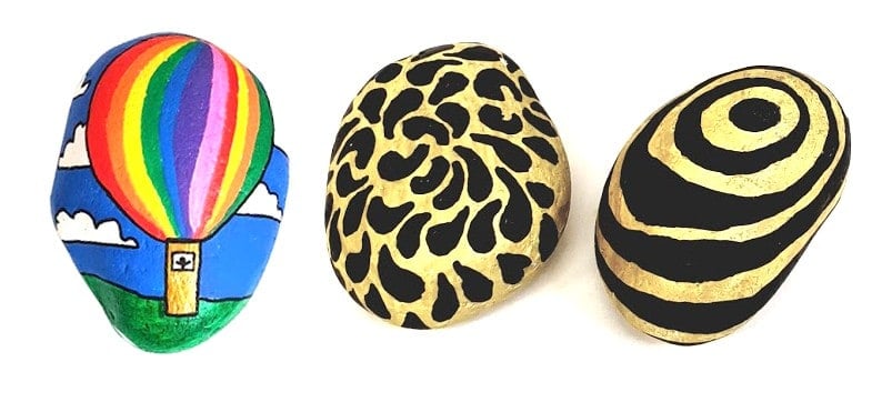 Rock Painting Ideas Using Acrylic Paint Marker Pens