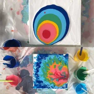 Acrylic Paint Pouring At Zieler
