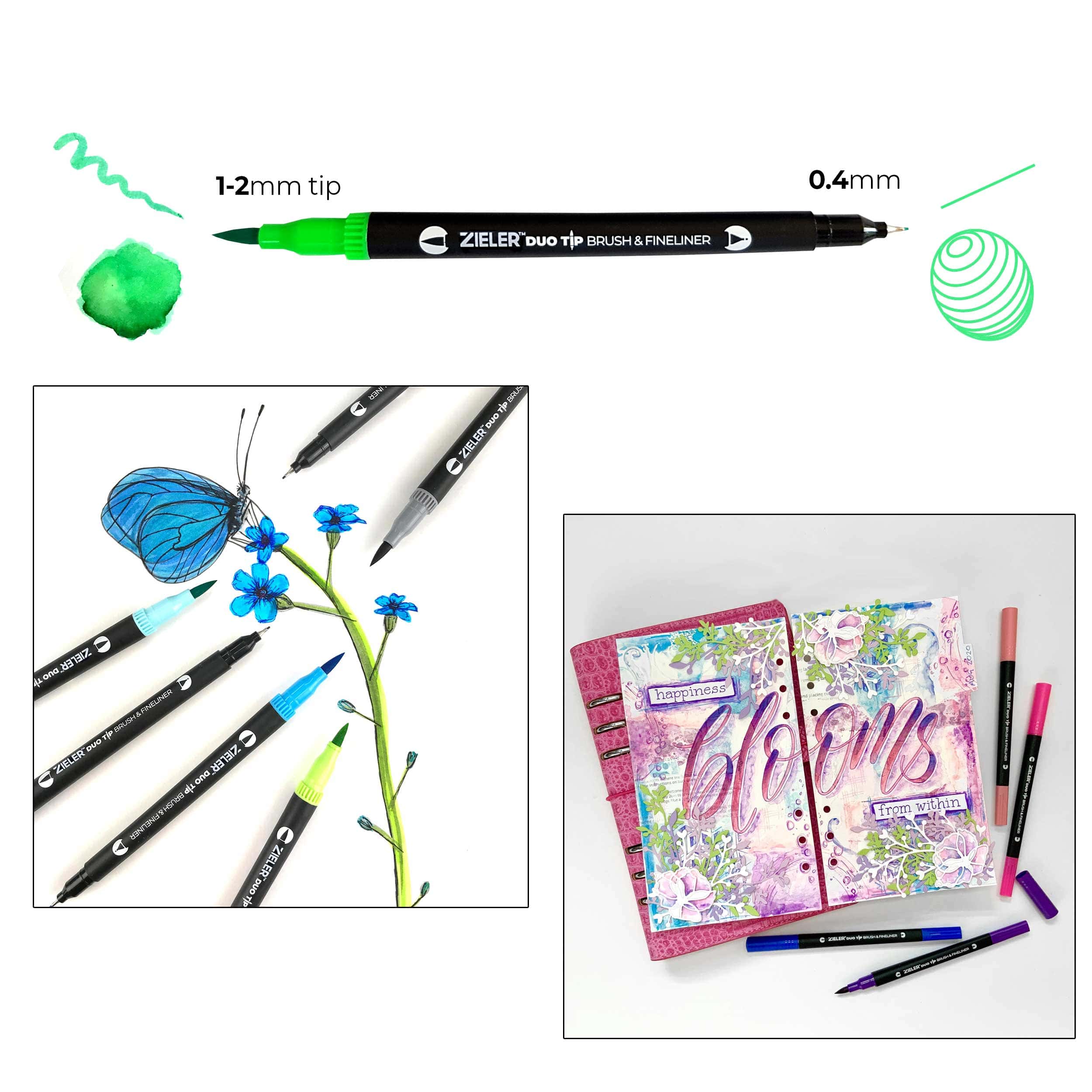 Brush & Fine Liner Pens
