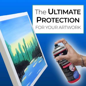2 Varnish Spray Matt Protect - Zieler Art Supplies