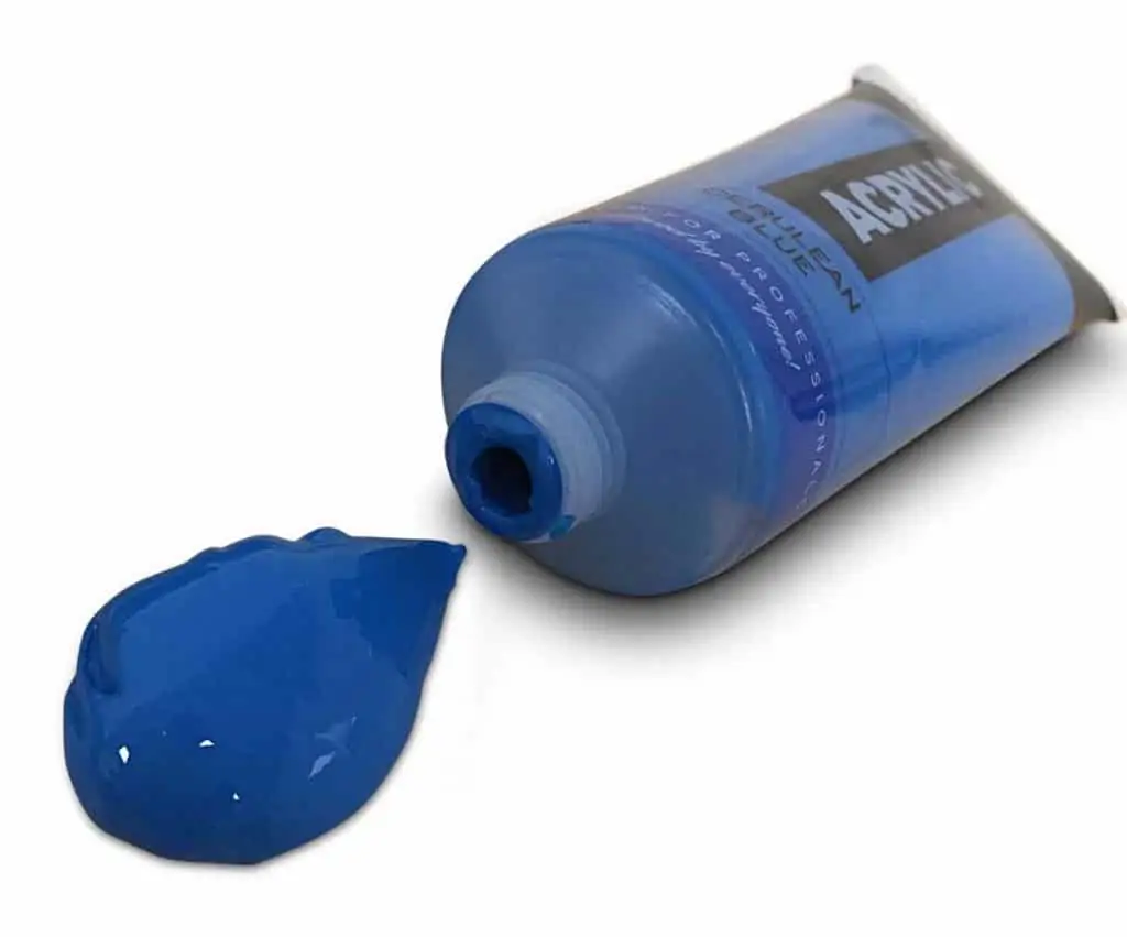 Acrylic Paint Blue Pic 1 - Zieler Art Supplies