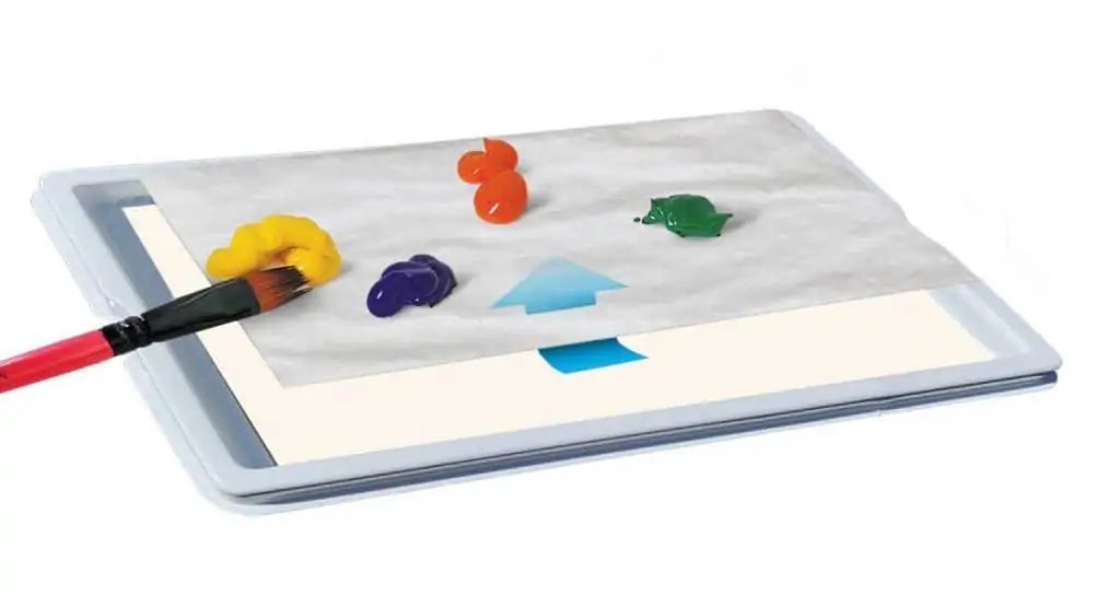 Acrylic Paint Palette 2 - Zieler Art Supplies