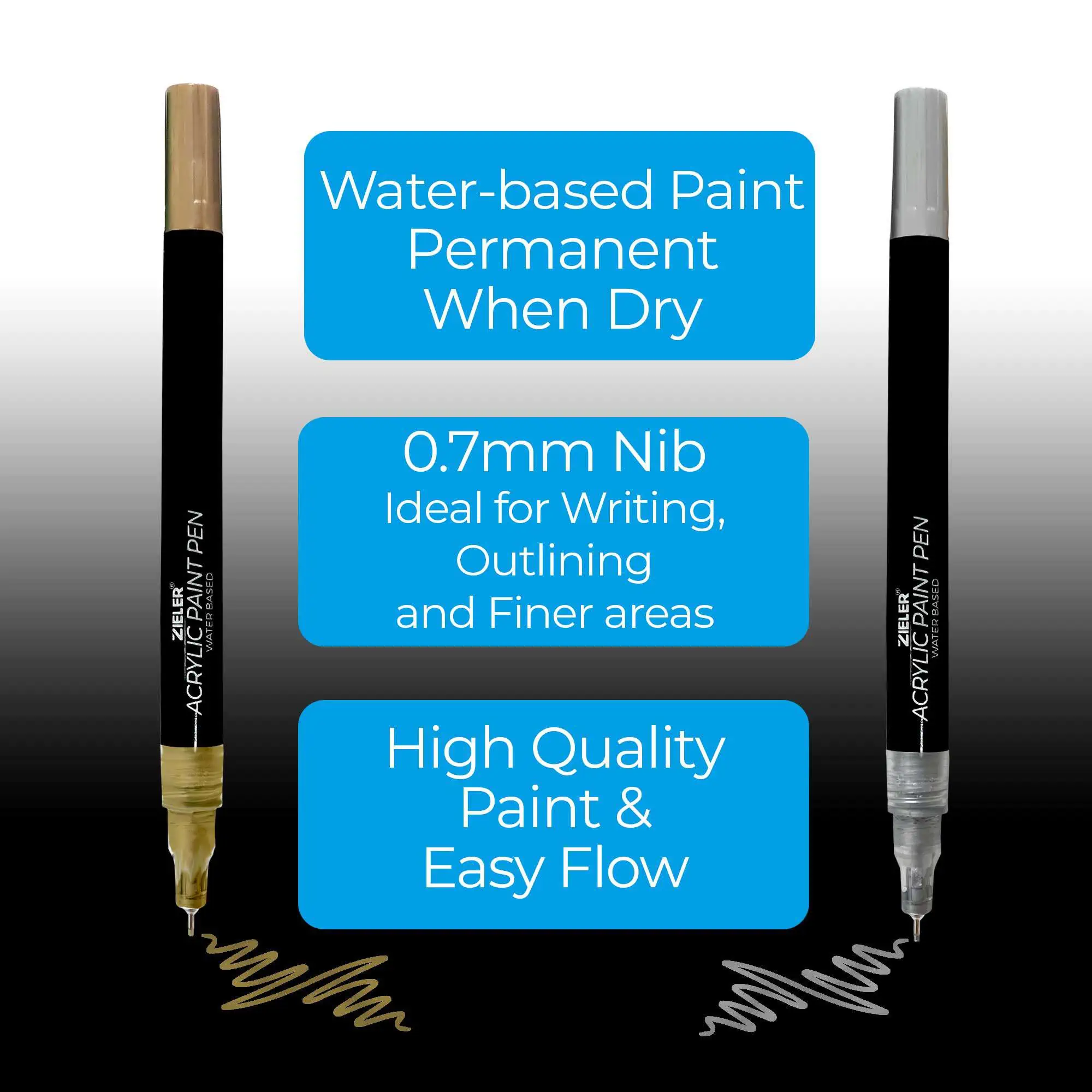 Acrylic Paint Pen - Fine - 1.5mm - Single Pens