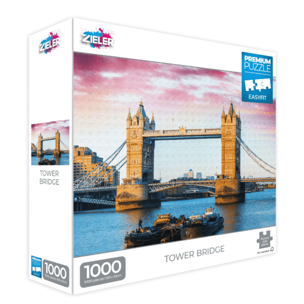 Jigsaw Box Tower Bridge - Zieler Art Supplies
