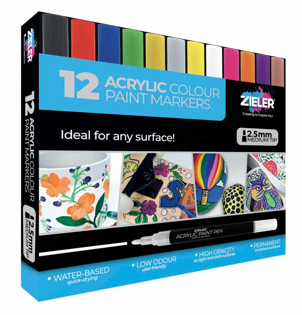Paint Marker Bright 2 5Mm - Zieler Art Supplies
