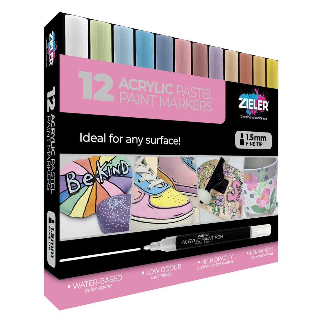 Paint Marker Pastel 1 5Mm - Zieler Art Supplies